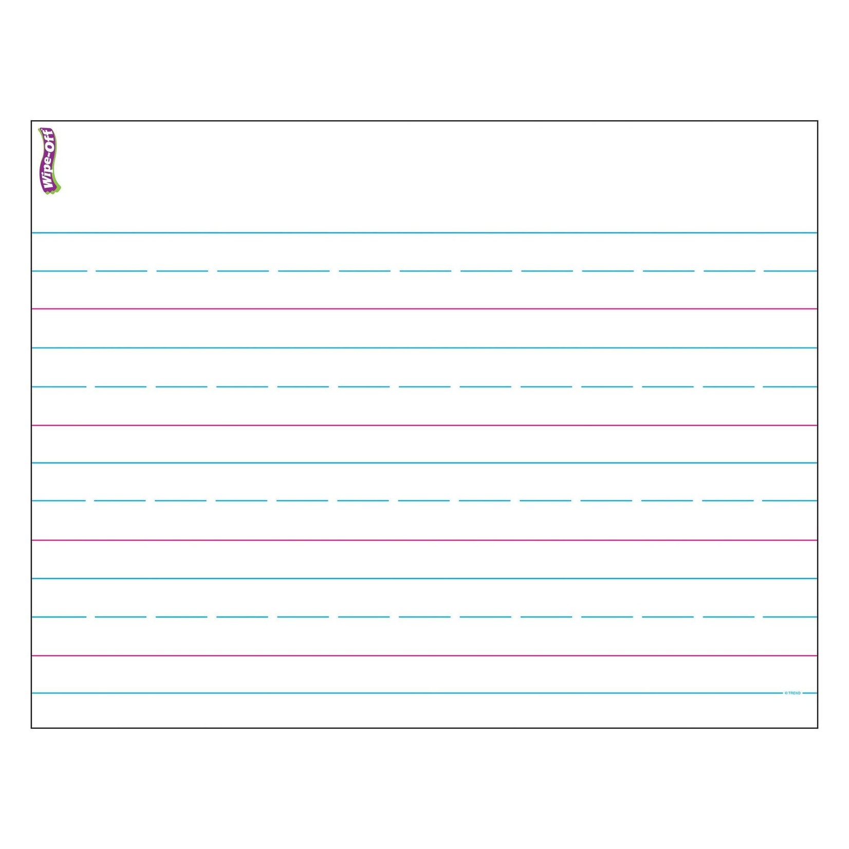 TREND ENTERPRISES INC Handwriting Paper Wipe-Off® Chart