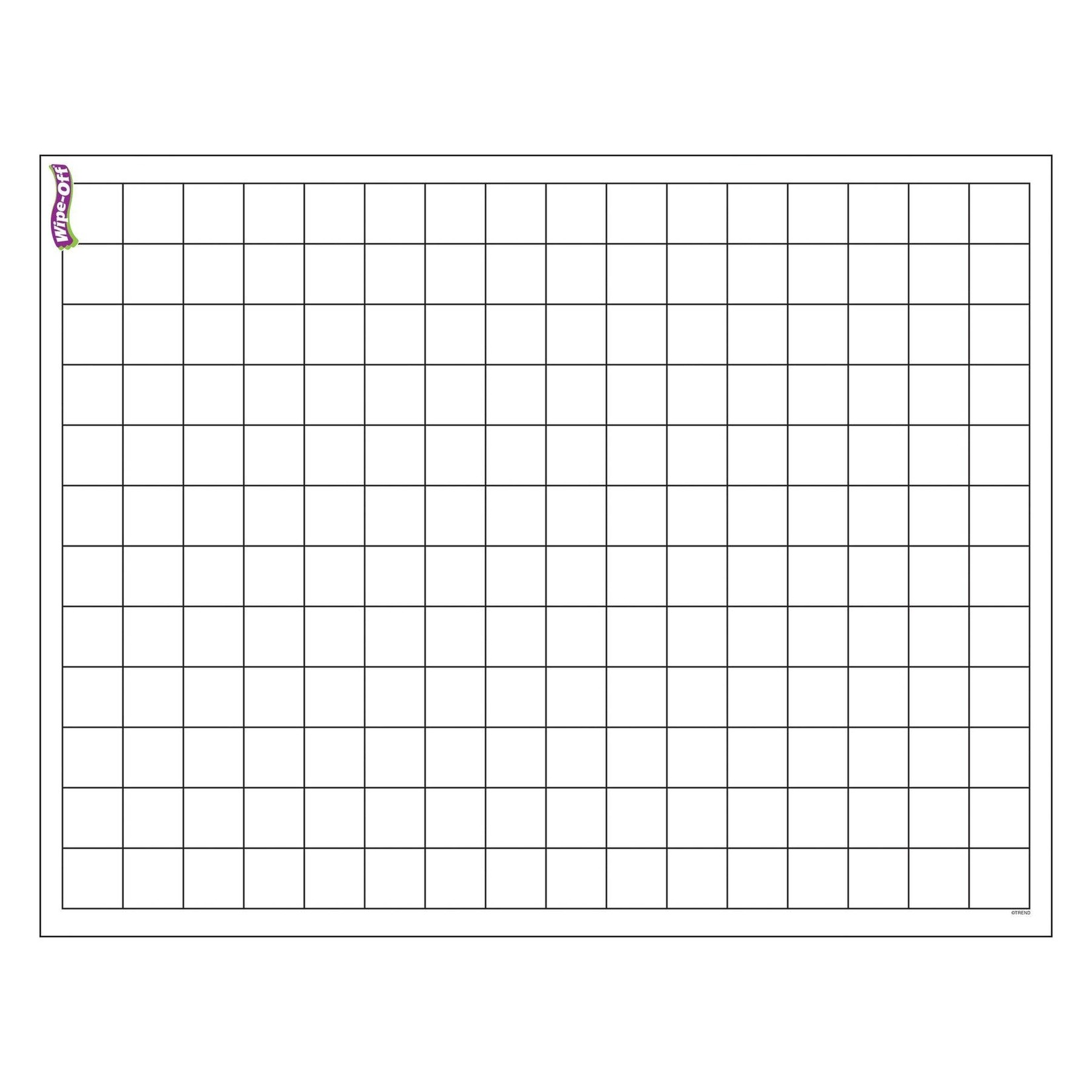 TREND ENTERPRISES INC Graphing Grid (Small Squares) Wipe-Off® Chart