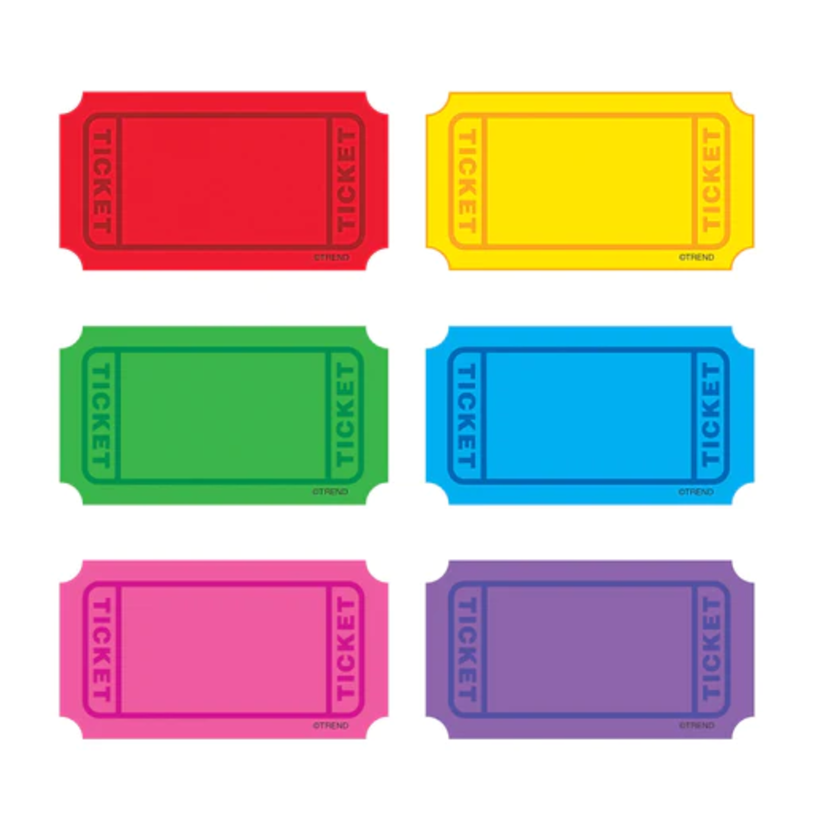 TREND ENTERPRISES INC Winning Tickets Mini Accents Variety Pack