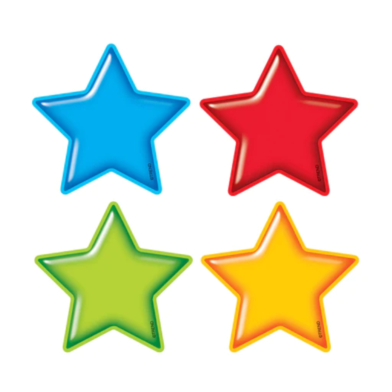 TREND ENTERPRISES INC Gumdrop Stars Mini Accents Variety Pack