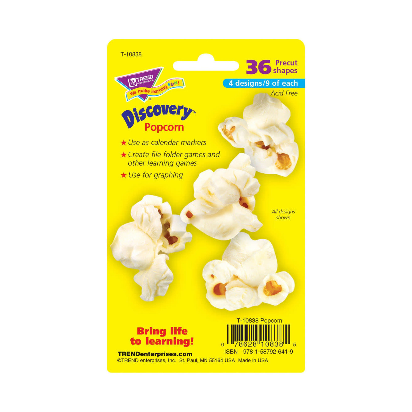 TREND ENTERPRISES INC Popcorn Mini Accents Variety Pack