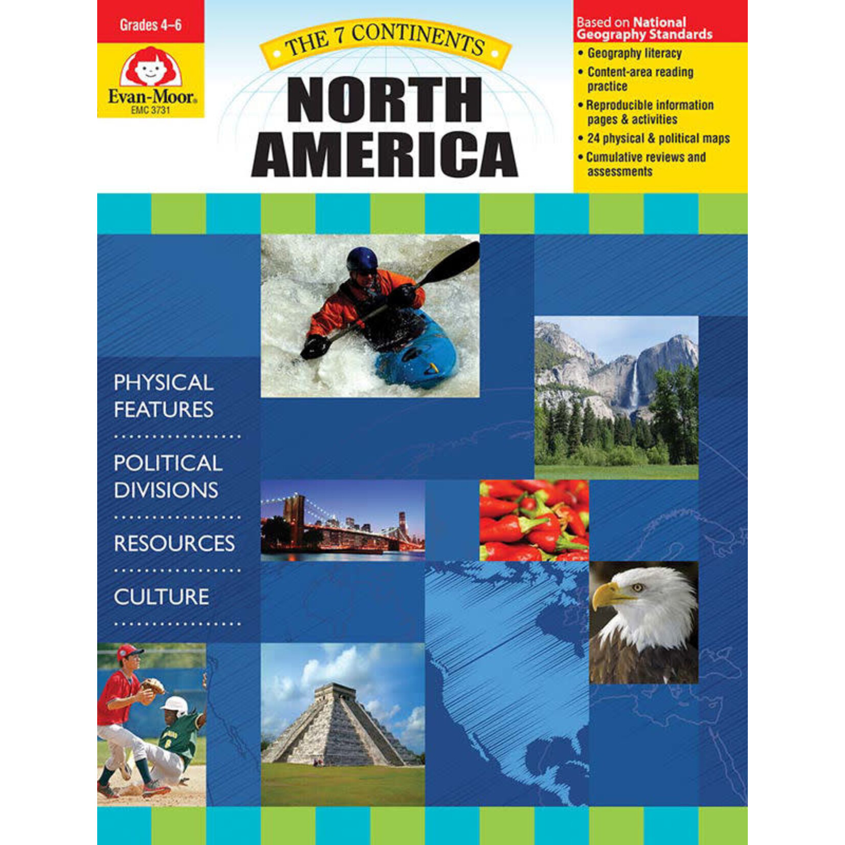 7 Continents: North America, Grades 4-6 - Teacher Resource