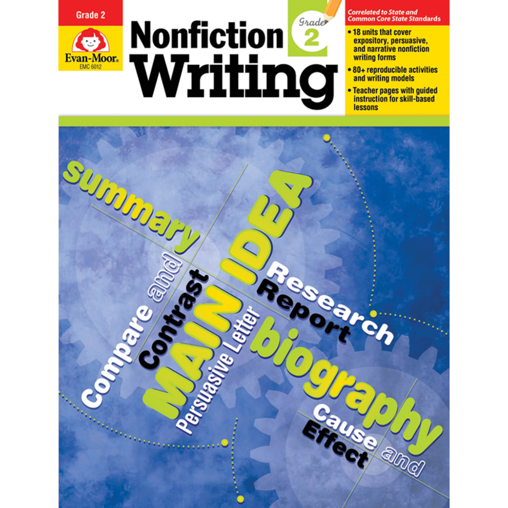 CARSON DELLOSA PUBLISHING CO Nonfiction Writing, Grade 2 - Teacher Reproducibles