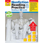 CARSON DELLOSA PUBLISHING CO Nonfiction Reading Practice, Grade 1 - Teacher Reproducibles