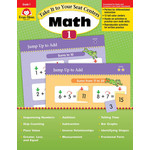 CARSON DELLOSA PUBLISHING CO Take It to Your Seat: Math Centers, Grade 1 - Teacher Reproducibles, Print