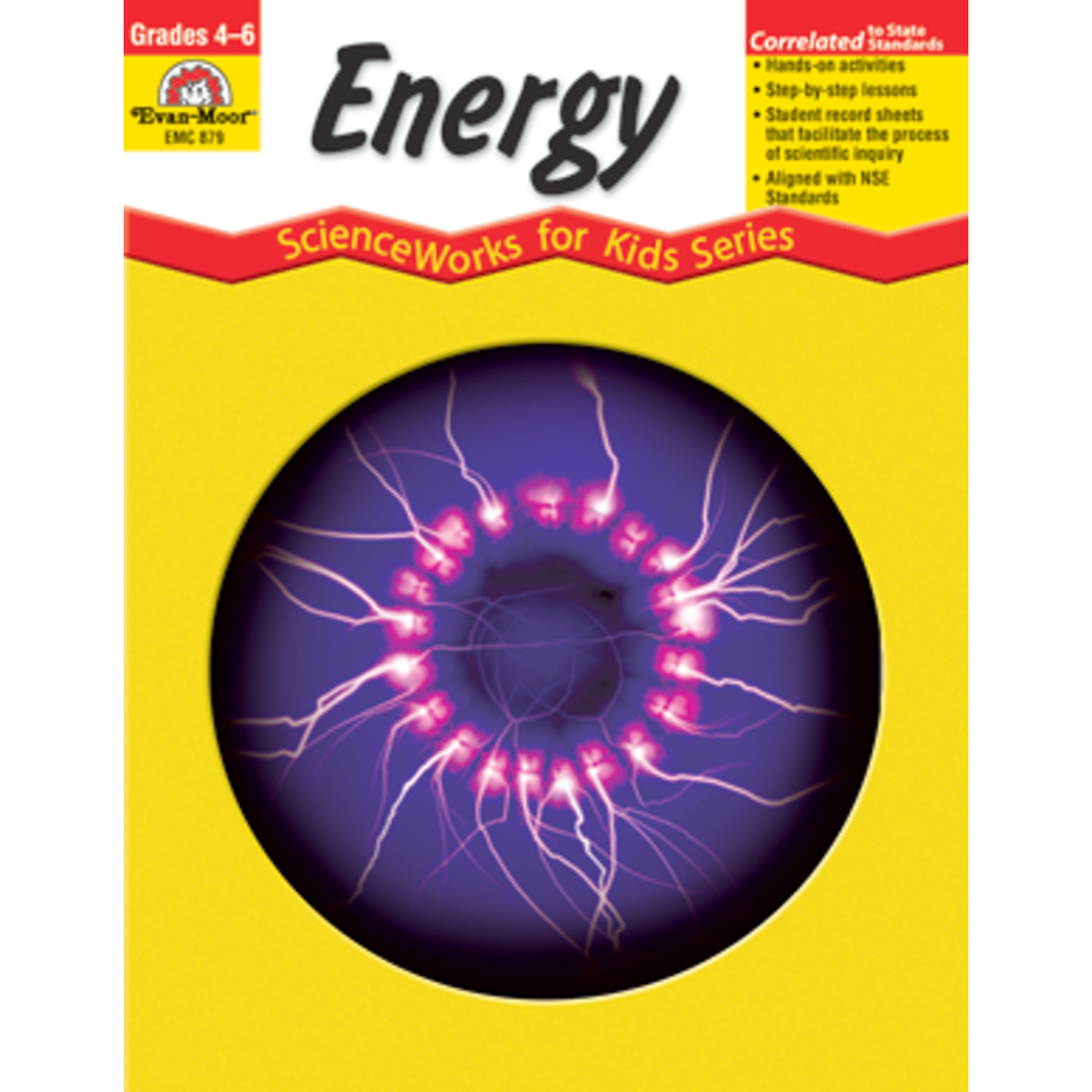 CARSON DELLOSA PUBLISHING CO ScienceWorks for Kids: Energy, Grades 4-6+ - Teacher Reproducibles