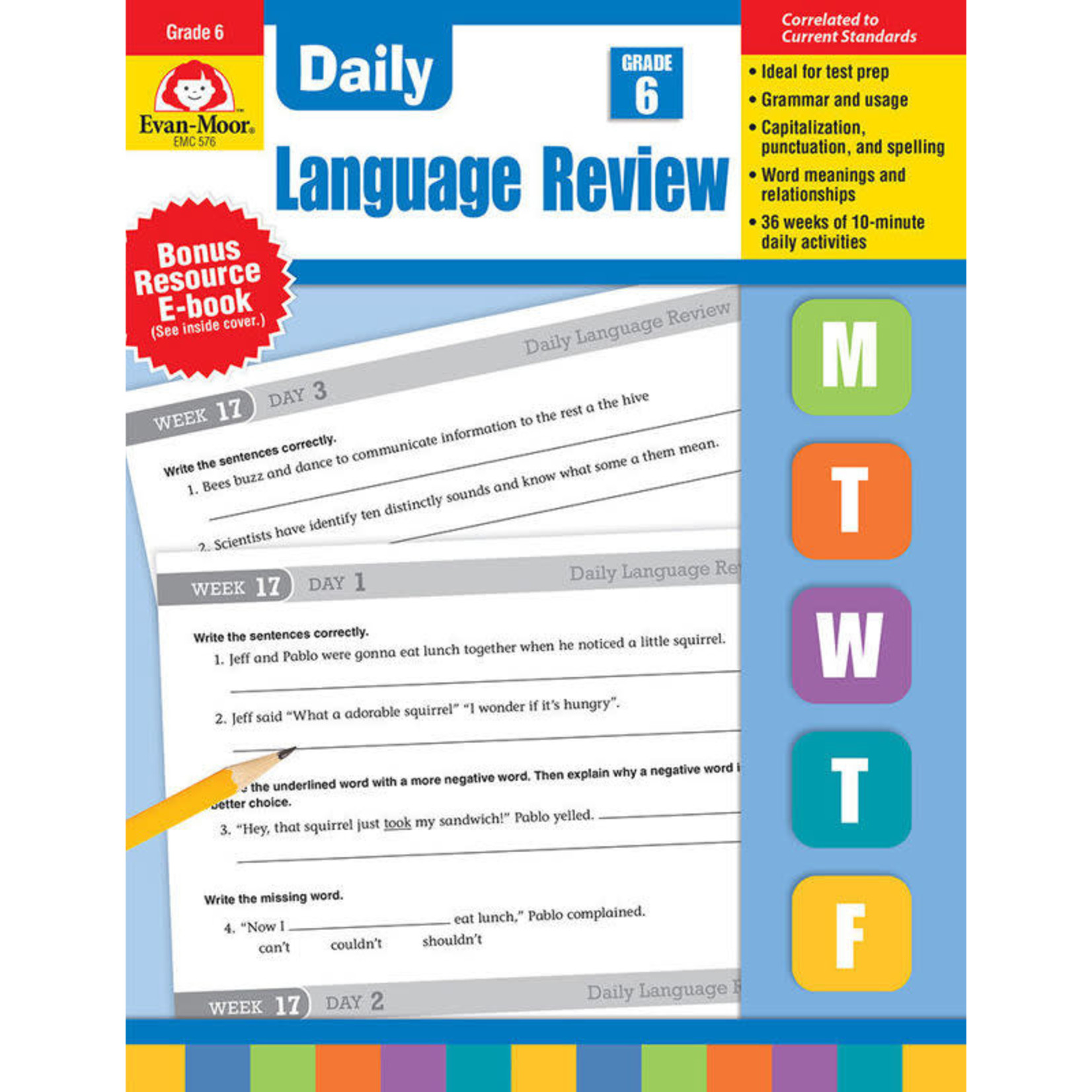 Daily Language Review, Grade 6 - Teacher's Edition