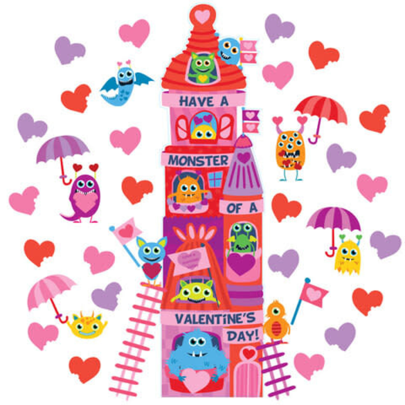 Valentine's Day All-In-One Door Decor Kit