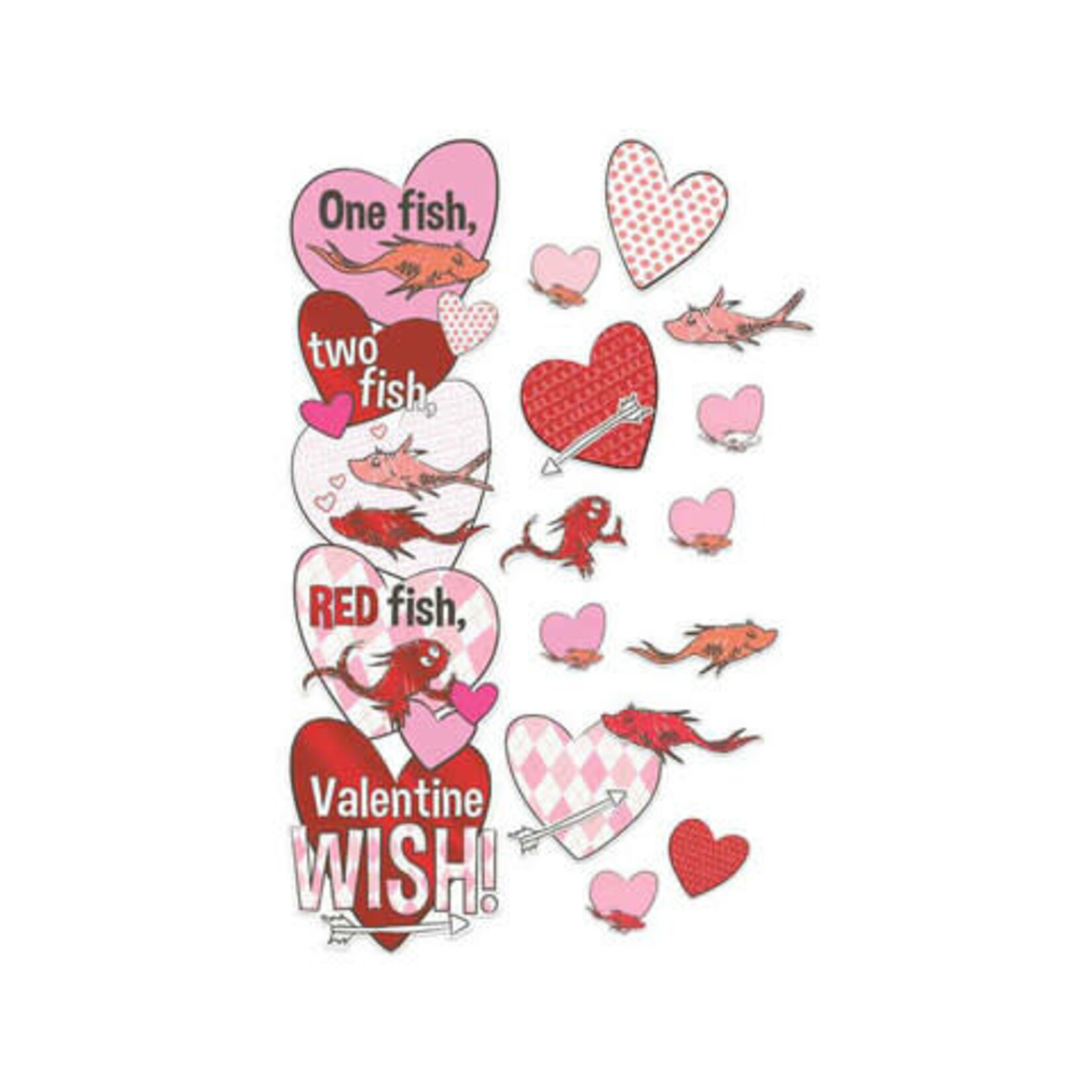 Dr. Seuss™ One Fish, Two Fish Valentine's Day Wish All-In-One Door Decor Kit