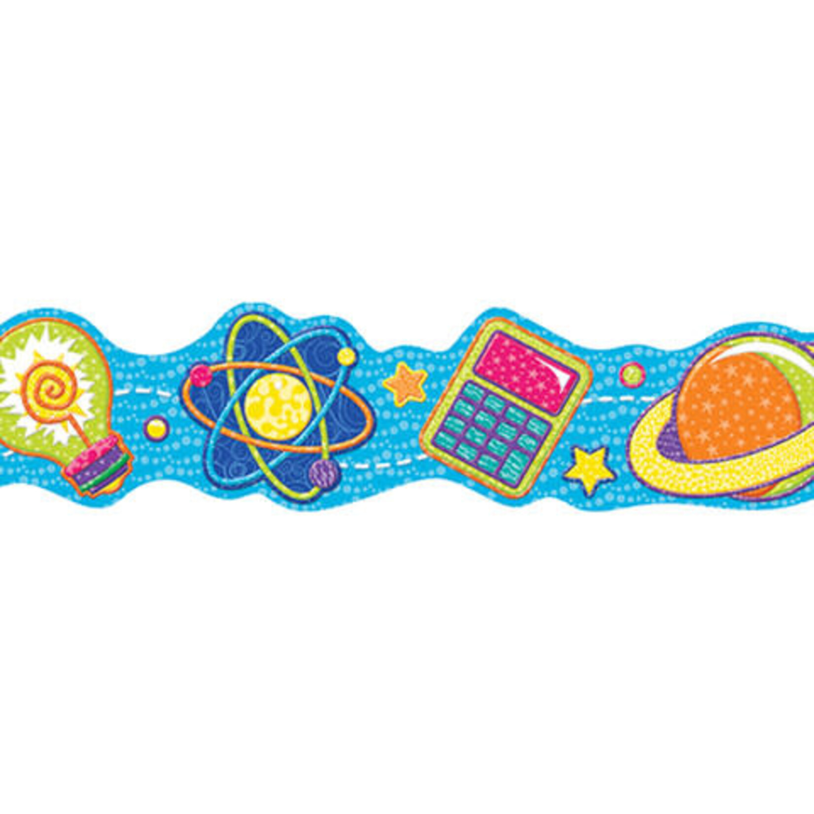 Color My World STEM Icons Extra Wide Deco Trim