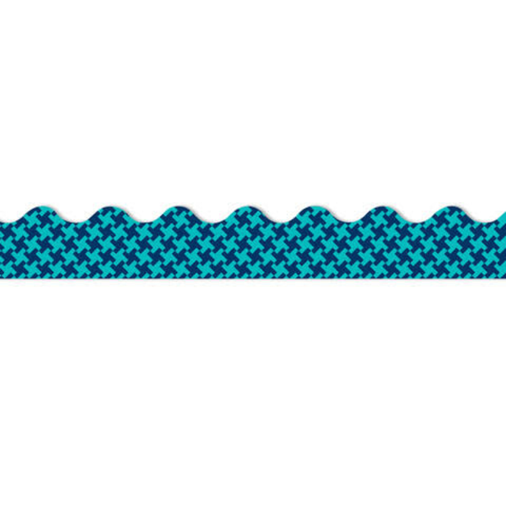 Plaid Attitude Houndstooth Deco Trim® Extra Wide Die Cut