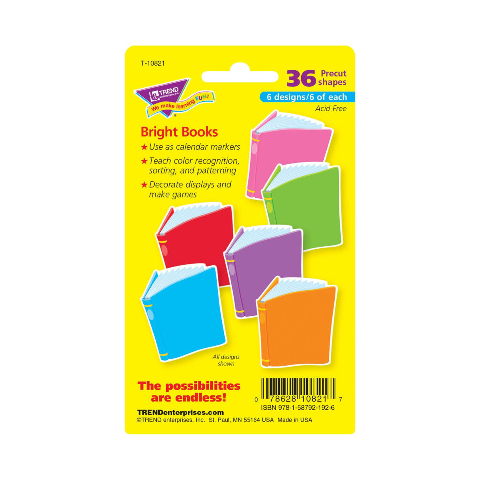 TREND ENTERPRISES INC Bright Books Mini Accents Variety Pack
