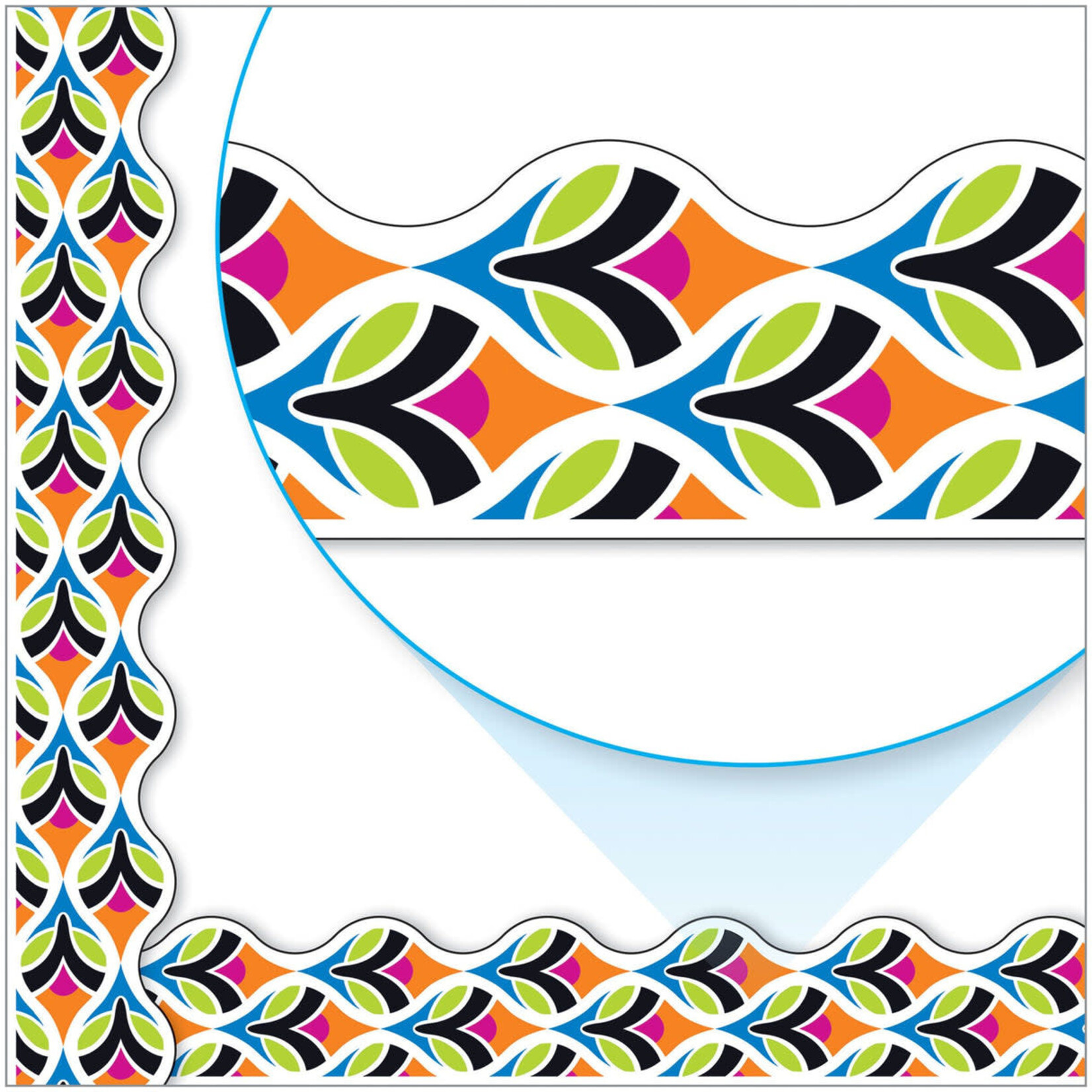 TREND ENTERPRISES INC Whimsy Coral 'n Lime Terrific Trimmers®