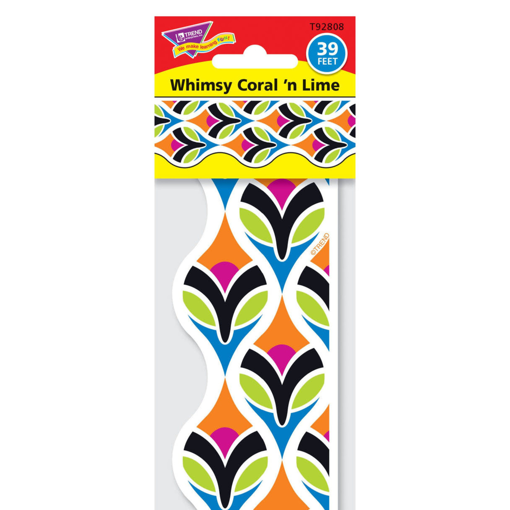 TREND ENTERPRISES INC Whimsy Coral 'n Lime Terrific Trimmers®
