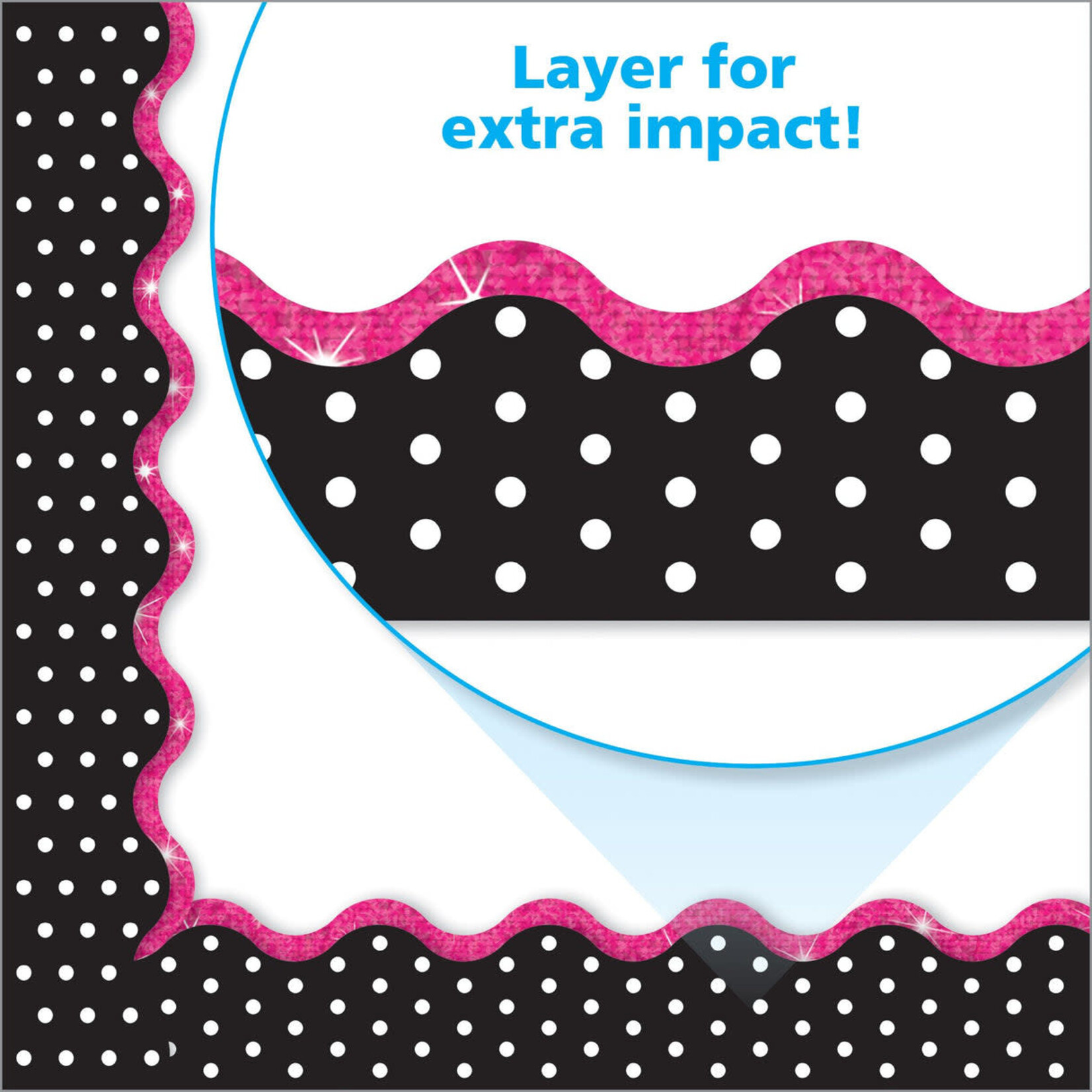 TREND ENTERPRISES INC Polka Dots Black Terrific Trimmers®