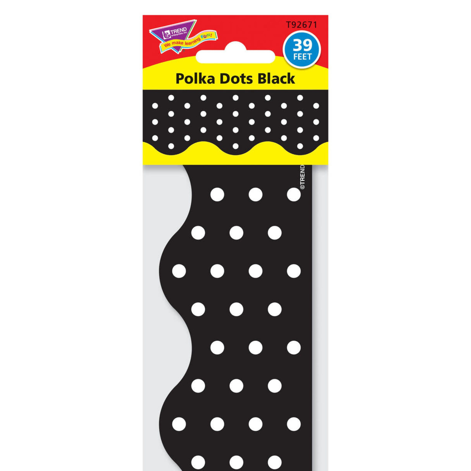 TREND ENTERPRISES INC Polka Dots Black Terrific Trimmers®