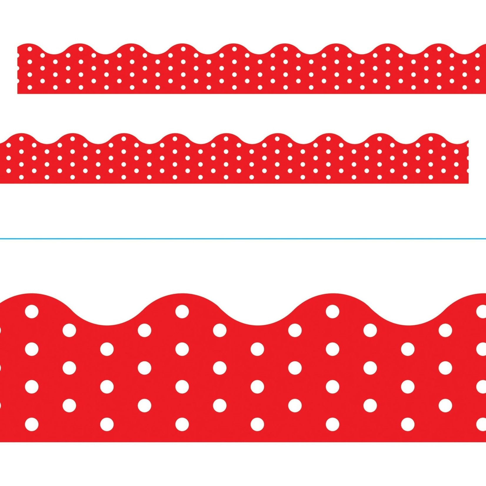 TREND ENTERPRISES INC Polka Dots Red Terrific Trimmers®