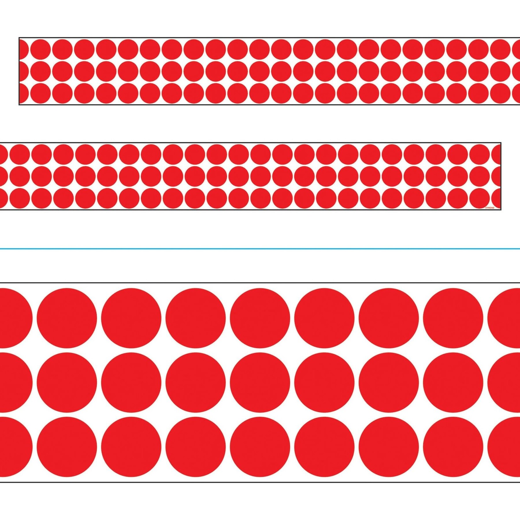 TREND ENTERPRISES INC Big Dots Red Bolder Borders®
