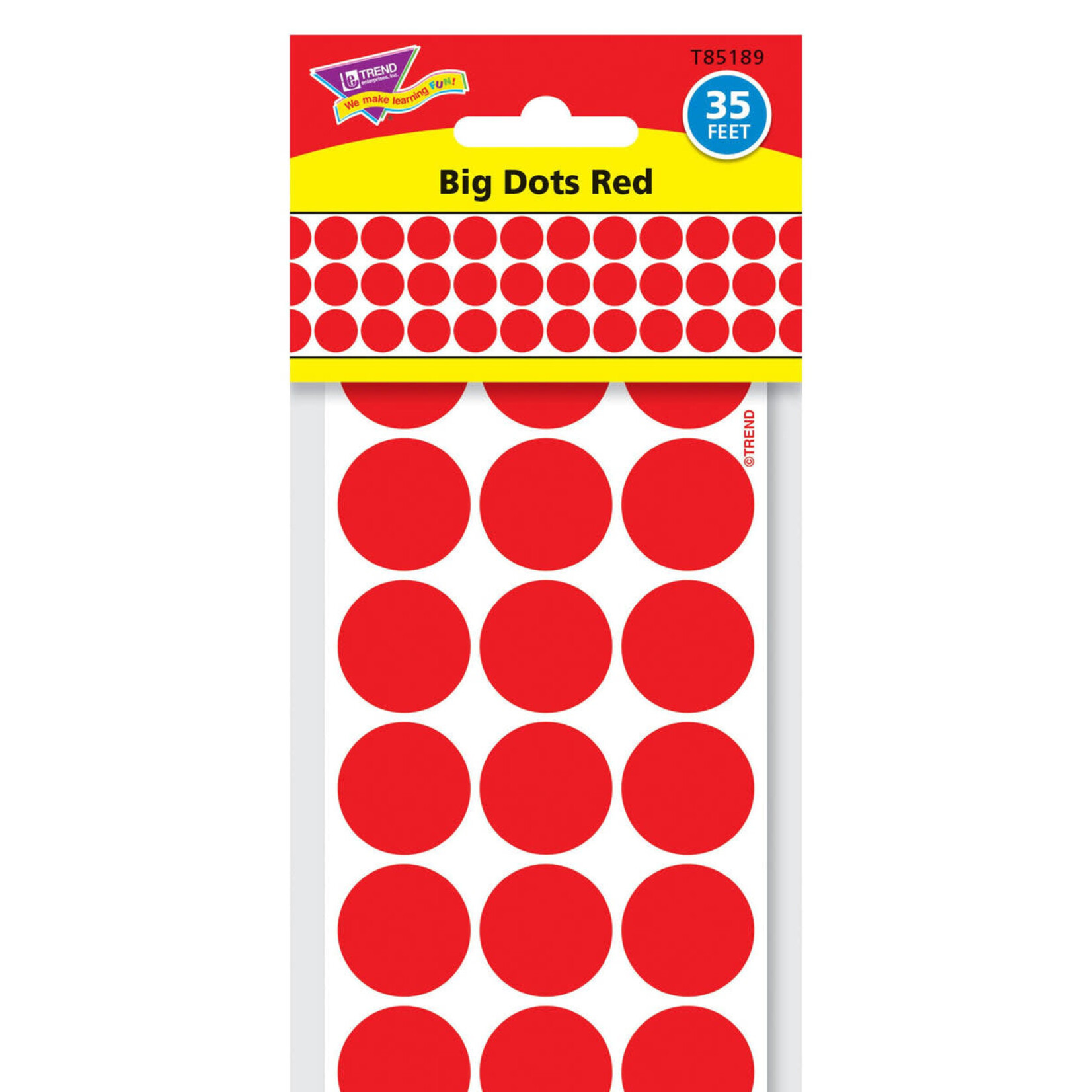 TREND ENTERPRISES INC Big Dots Red Bolder Borders®