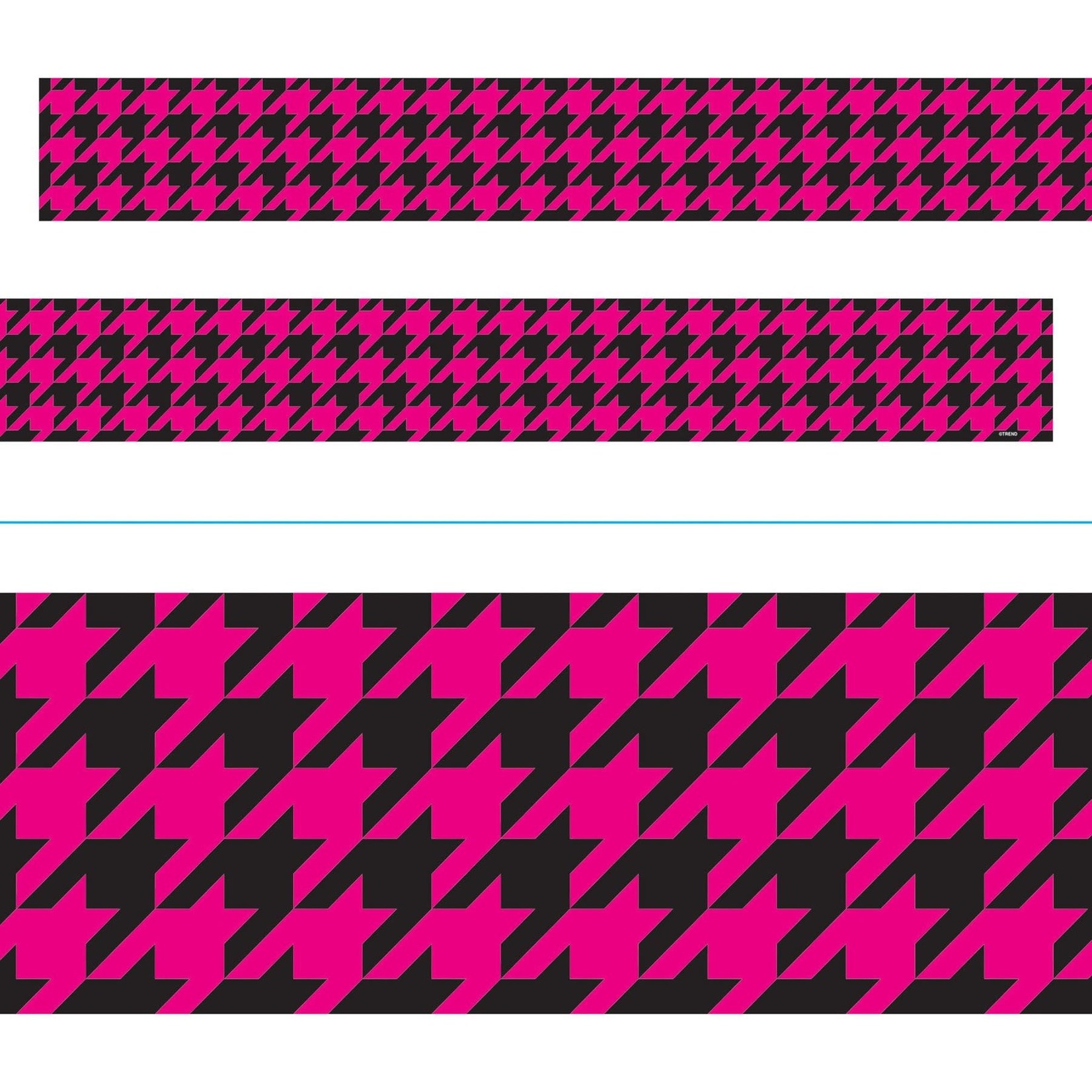 TREND ENTERPRISES INC Houndstooth Pink Bolder Borders®