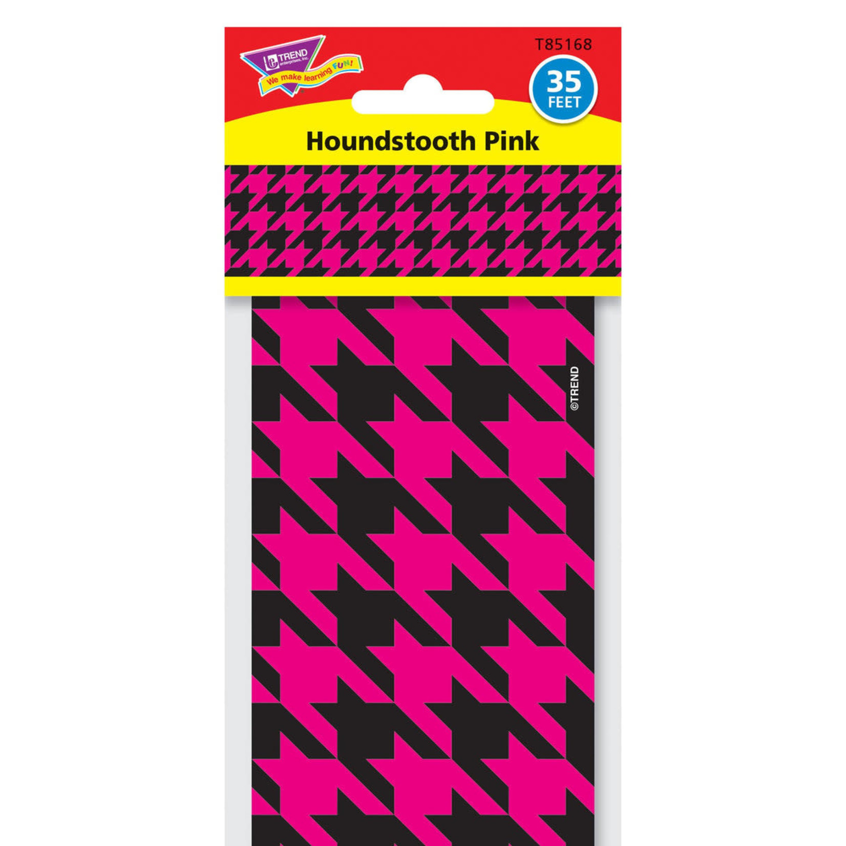TREND ENTERPRISES INC Houndstooth Pink Bolder Borders®