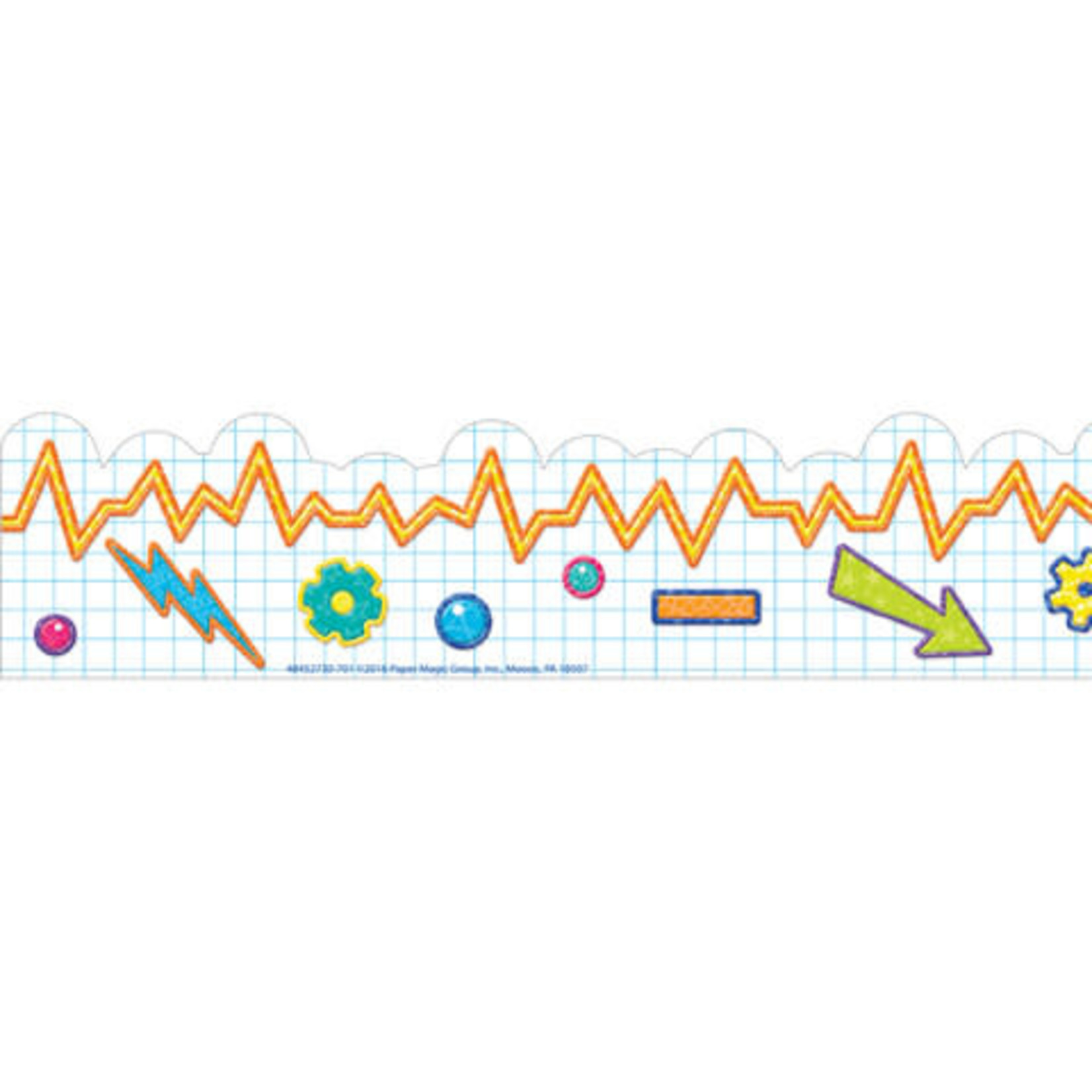 Color My World STEM Graph Deco Trim