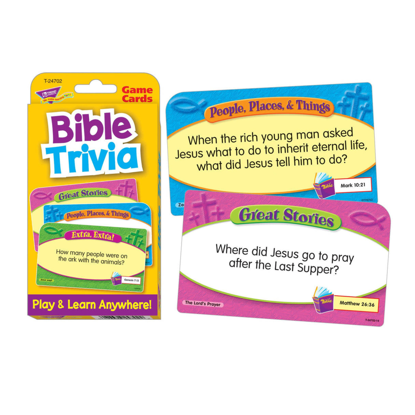 TREND ENTERPRISES INC Bible Trivia Challenge Cards®