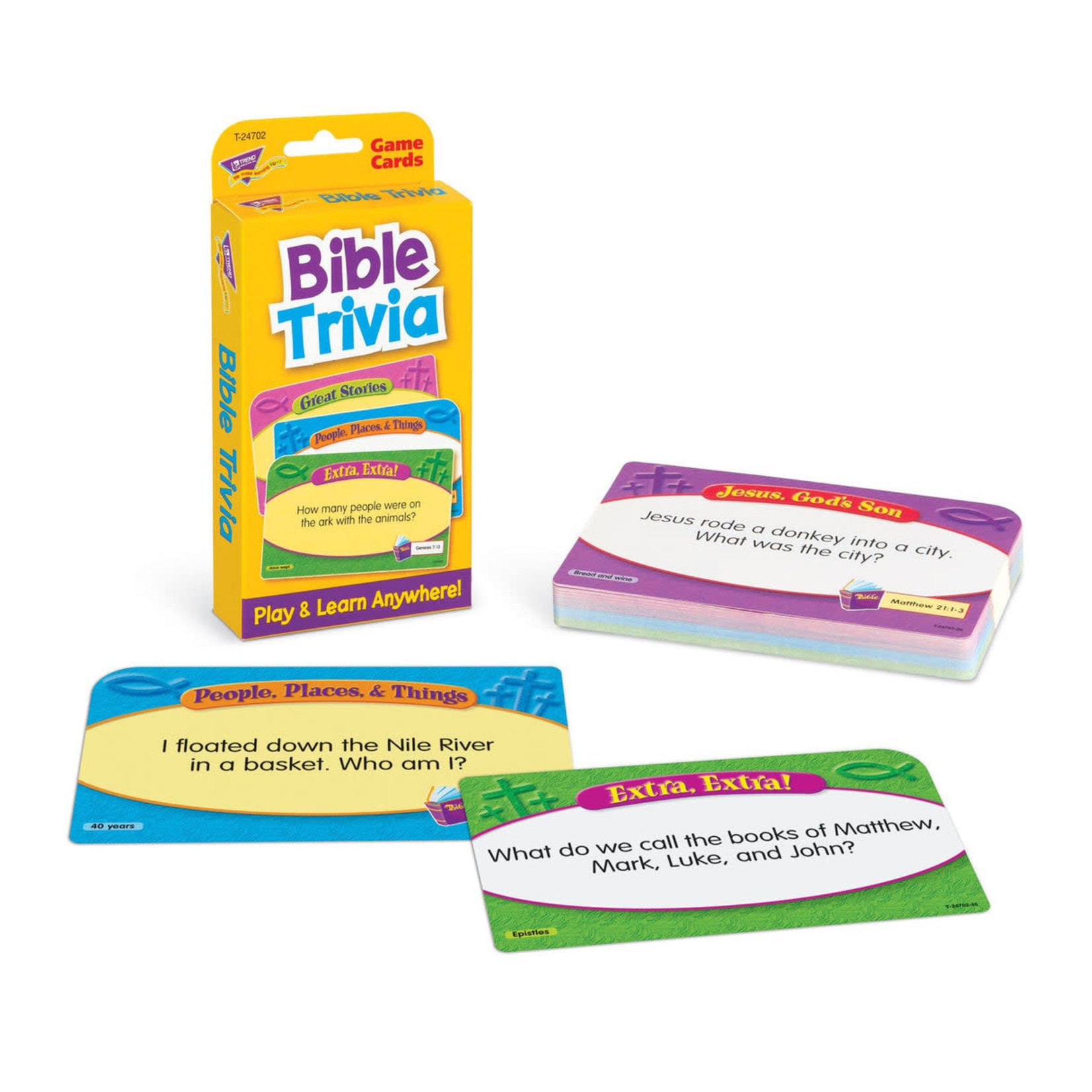 TREND ENTERPRISES INC Bible Trivia Challenge Cards®