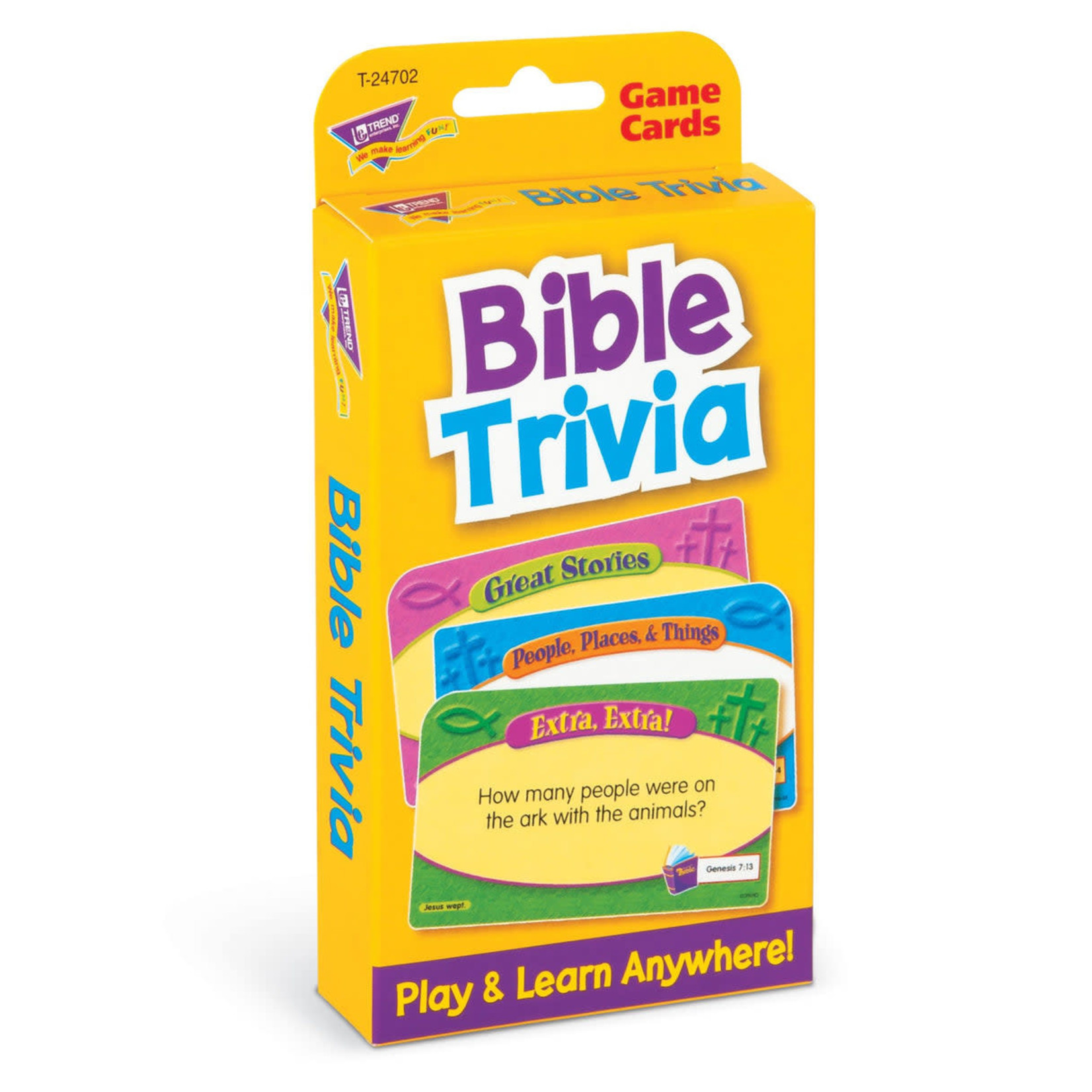 TREND ENTERPRISES INC Bible Trivia Challenge Cards®