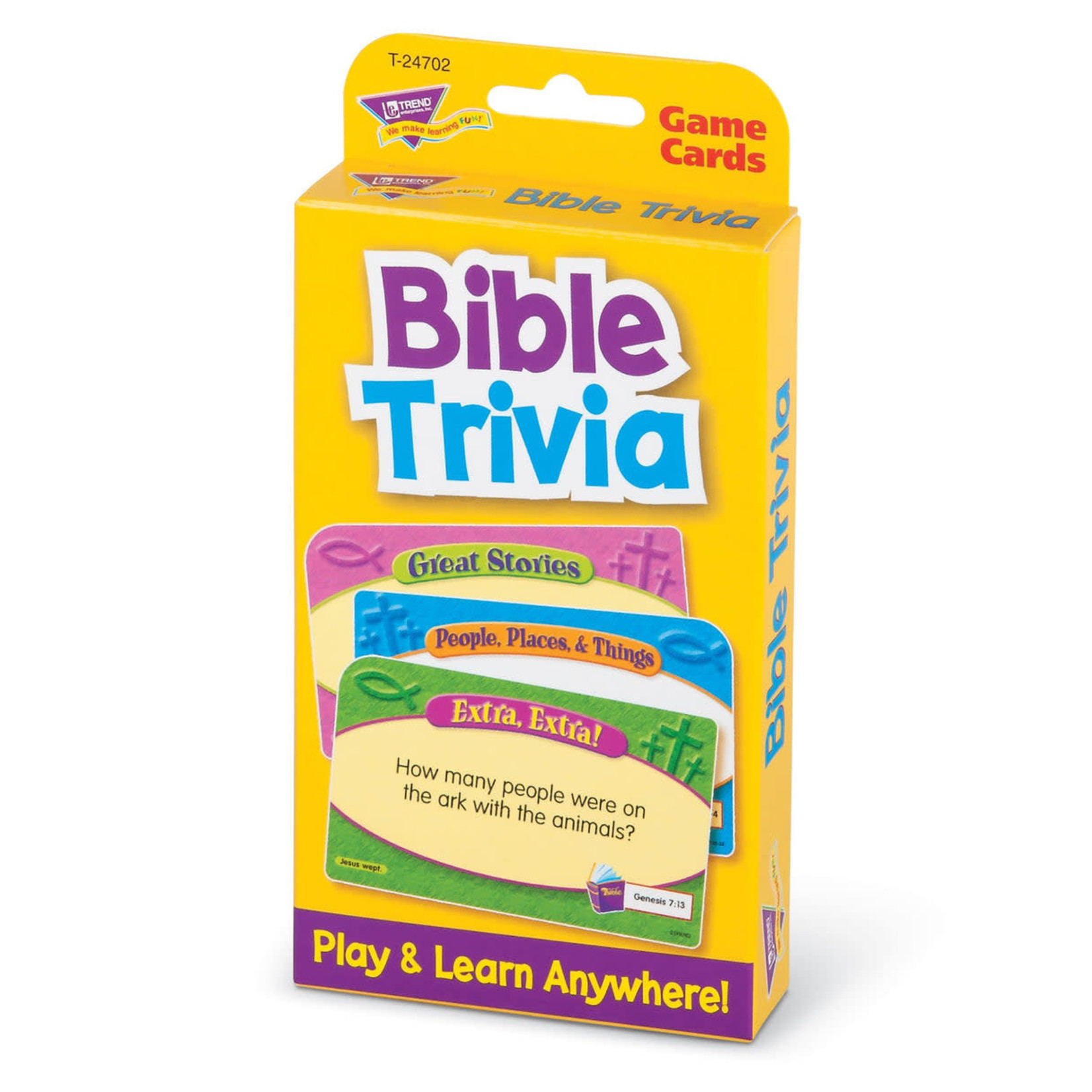 TREND ENTERPRISES INC Bible Trivia Challenge Cards®