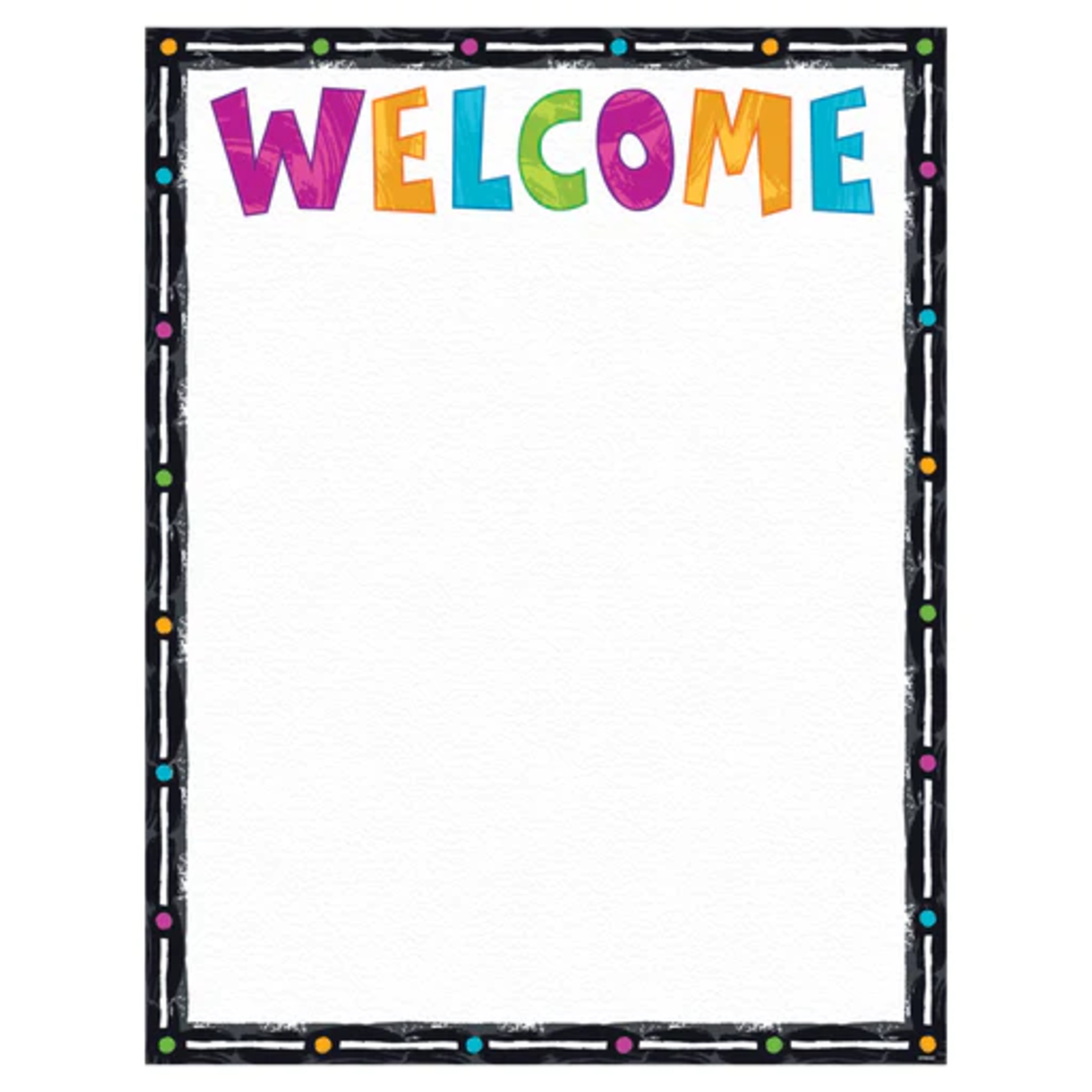 TREND ENTERPRISES INC Welcome Color Harmony™ Learning Chart