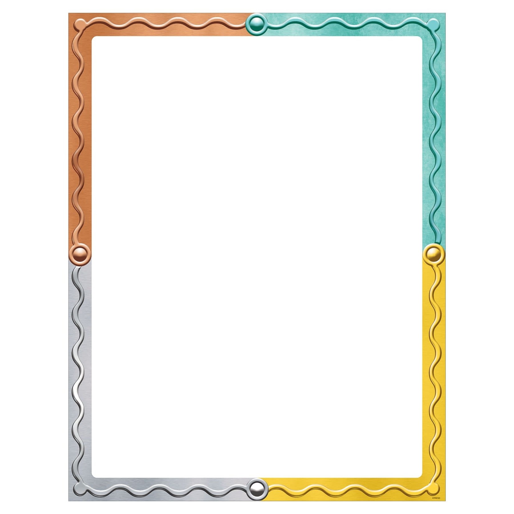 TREND ENTERPRISES INC Blank I ♥ Metal™ Learning Chart