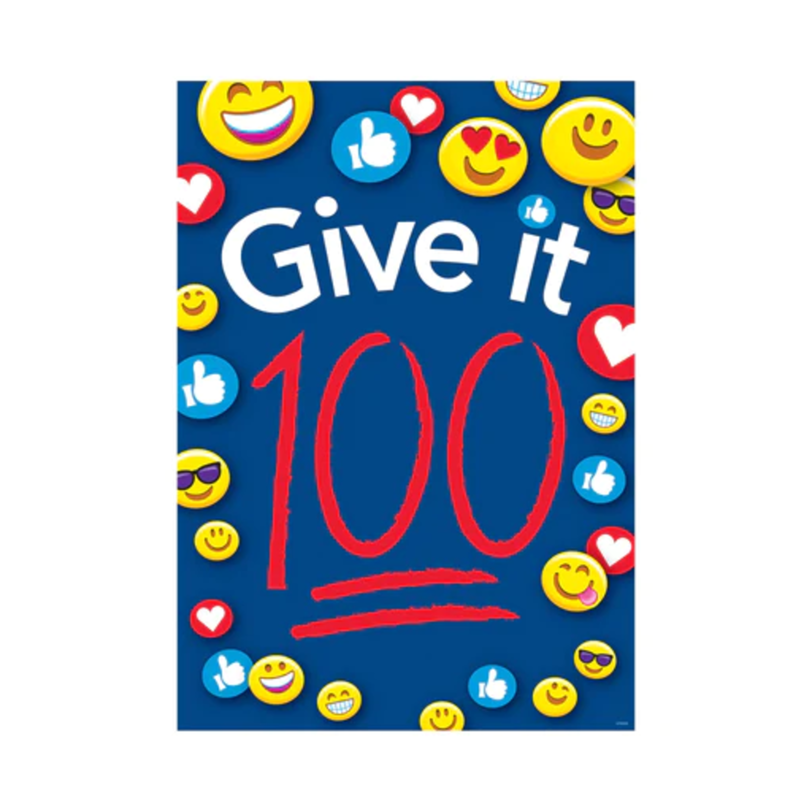 TREND ENTERPRISES INC Give it 100 ARGUS® Poster