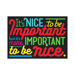 TREND ENTERPRISES INC It's Nice to be Important... ARGUS Poster