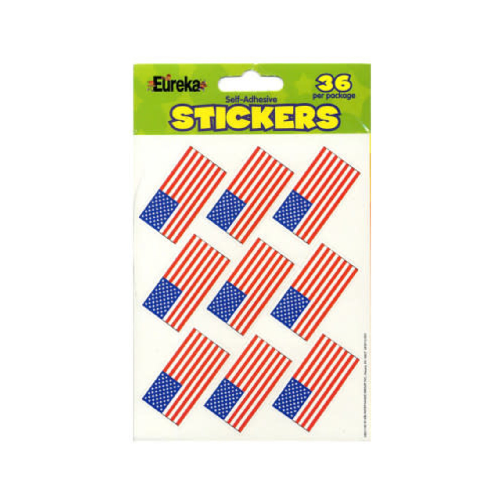 U.S. Flags Giant Stickers