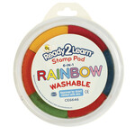 Jumbo Circular Washable 6-IN-1 Pads Rainbow