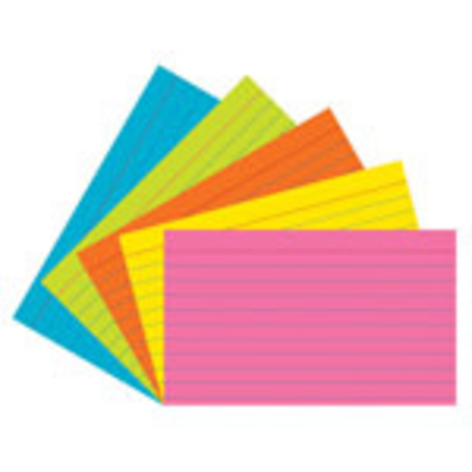 DIXON TICONDEROGA COMPANY Super Bright Index Cards 3X5 Ruled