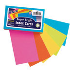 DIXON TICONDEROGA COMPANY Super Bright Index Cards 3X5 Unruled