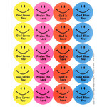 Smile Faces Inspirational Giant Stickers