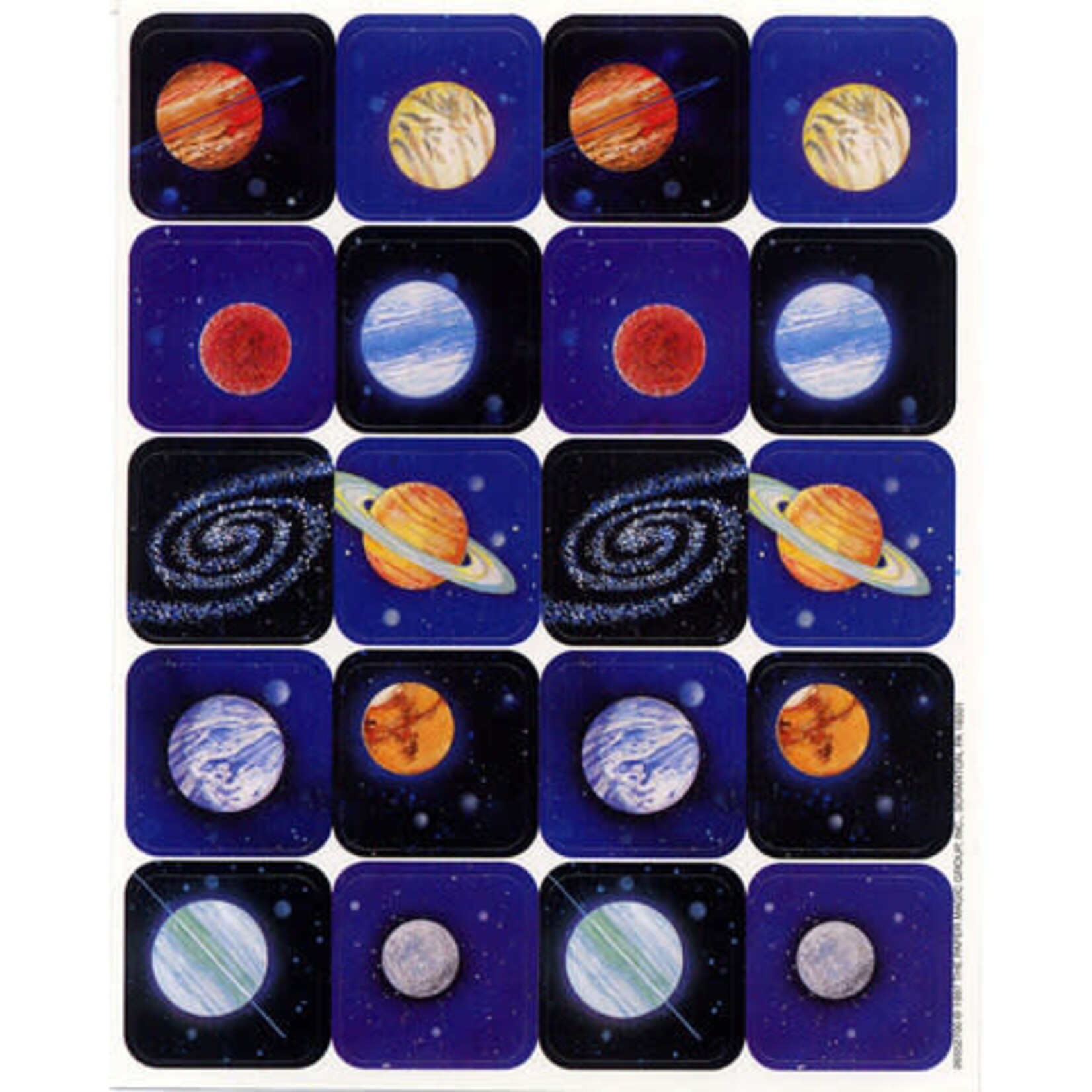 Planets Theme Stickers