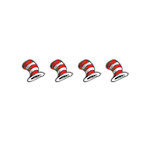 The Cat in the Hat Theme Stickers