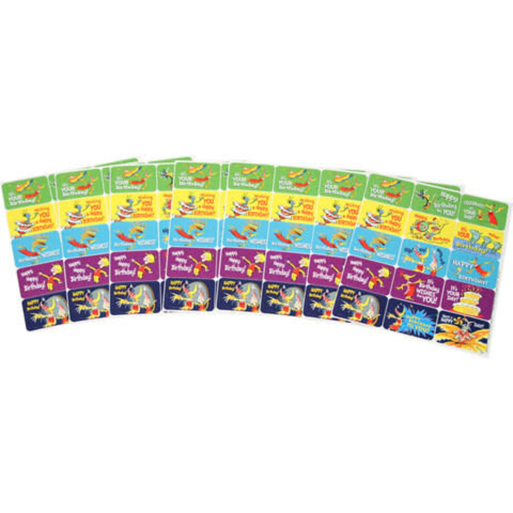 Dr. Seuss™ Happy Birthday Success Stickers
