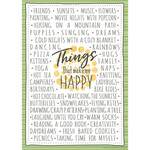 CLM A Close-Knit Class Things That Make Me Happy Poster 13" x 19"