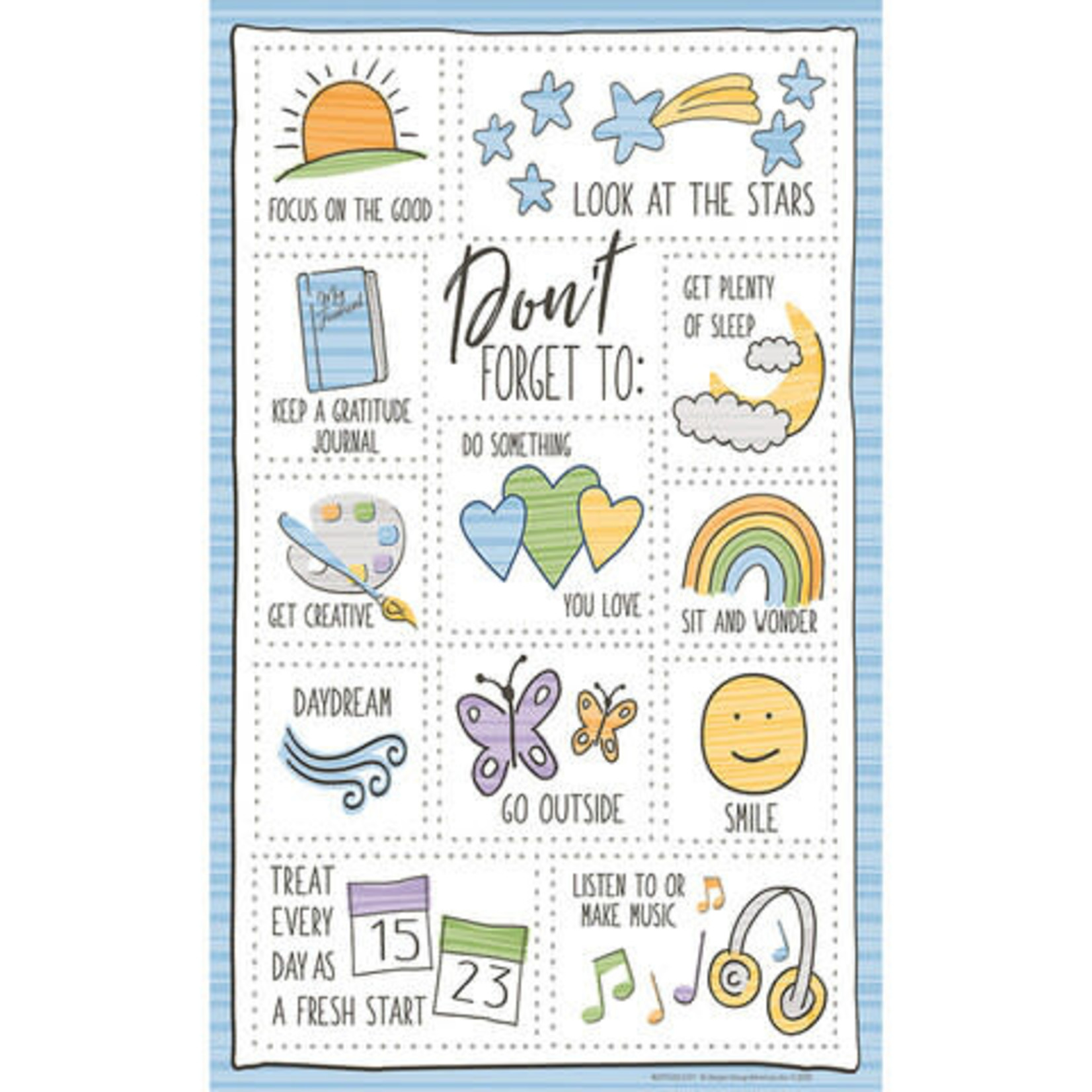 CLM A Close-Knit Class Don't Forget To Poster 13" x 19"