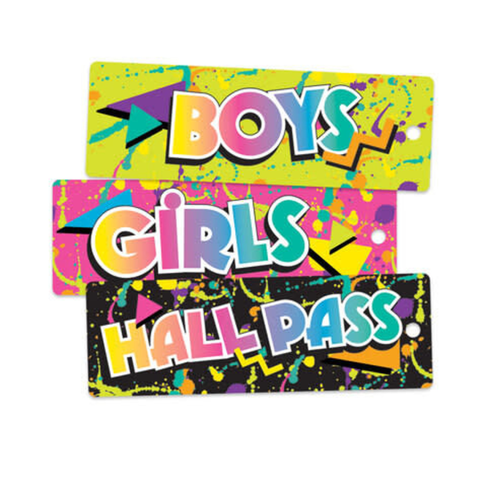 Rock the Classroom Hall Passes