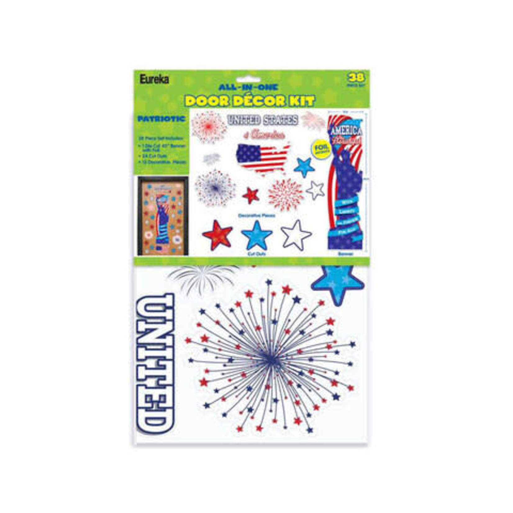 Patriotic All-In-One Door Decor Kit