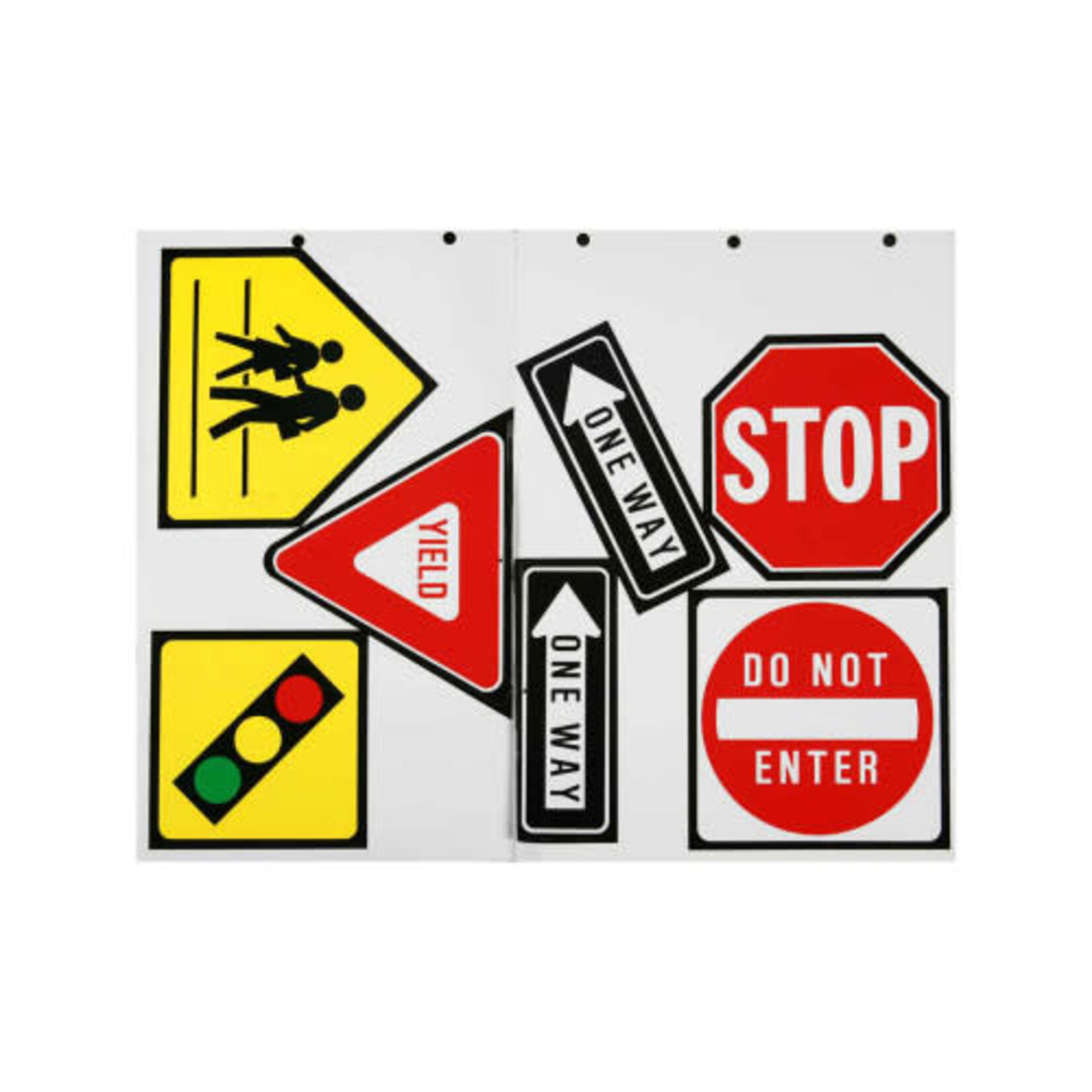 Traffic Symbols 2-Sided Deco Kit