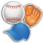 Baseball Assorted Paper Cut-Outs