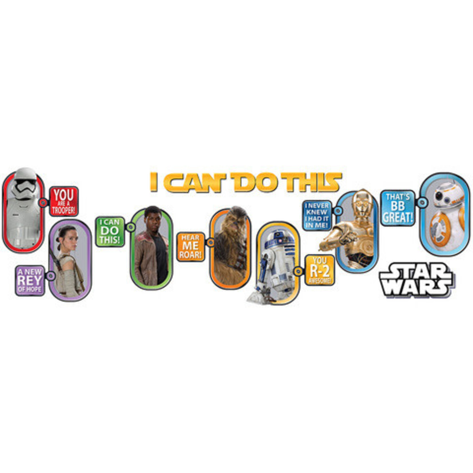 Star Wars™ I Can Do This Bulletin Board Set