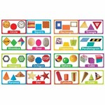 Shapes and Solids Mini Bulletin Board Set